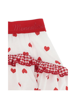 GONNA BIANCA E ROSSA MONNALISA