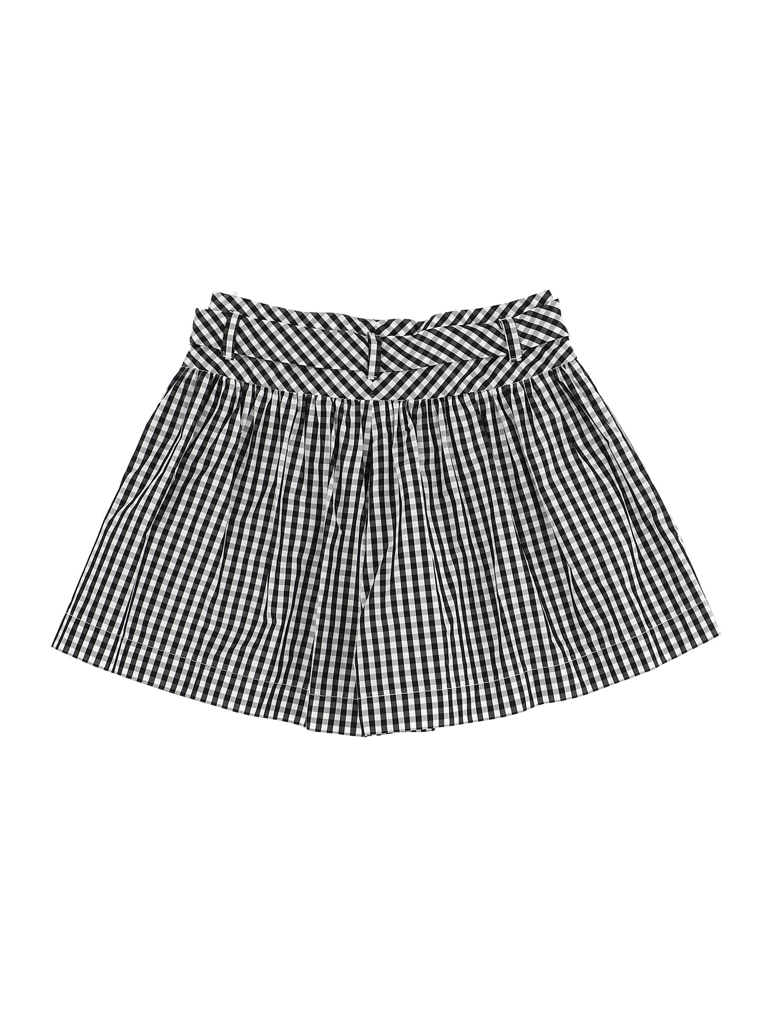 SHORT VICHY NERO MONNALISA