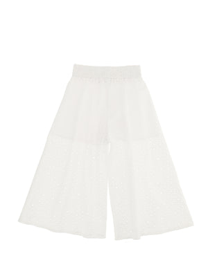 PANTALONE BIANCO MONNALISA