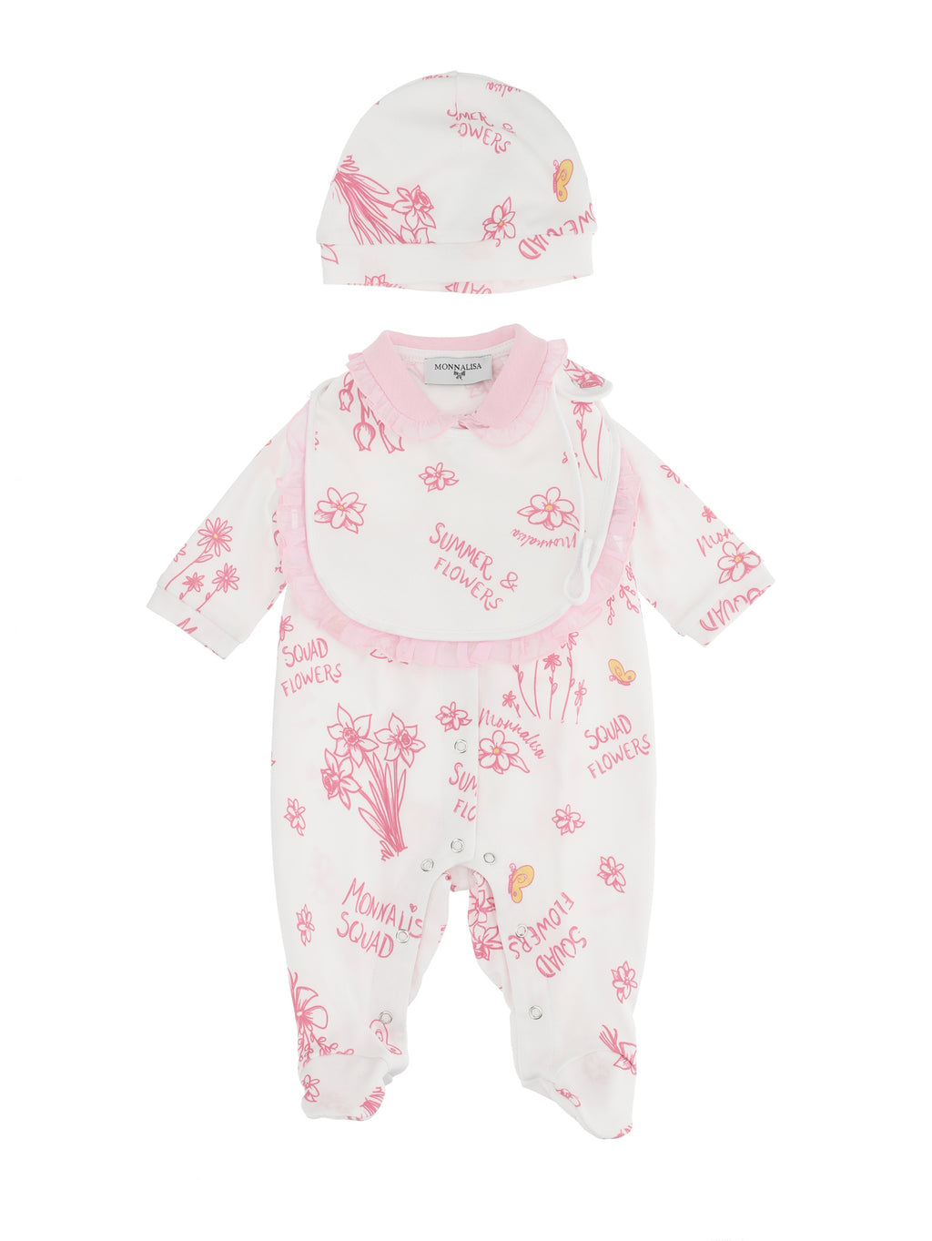 SET TUTINA+ CAPPELLINO+ BAVETTA MONNALISA