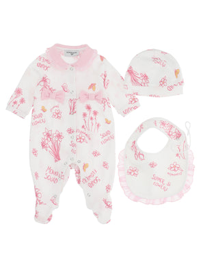SET TUTINA+ CAPPELLINO+ BAVETTA MONNALISA