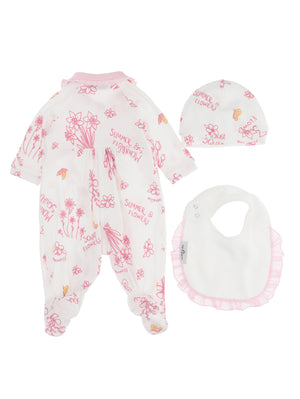 SET TUTINA+ CAPPELLINO+ BAVETTA MONNALISA
