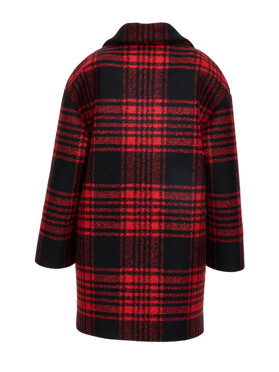 CAPPOTTO NERO/ROSSO MONNALISA