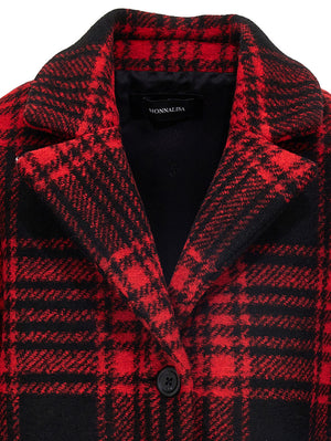 CAPPOTTO NERO/ROSSO MONNALISA
