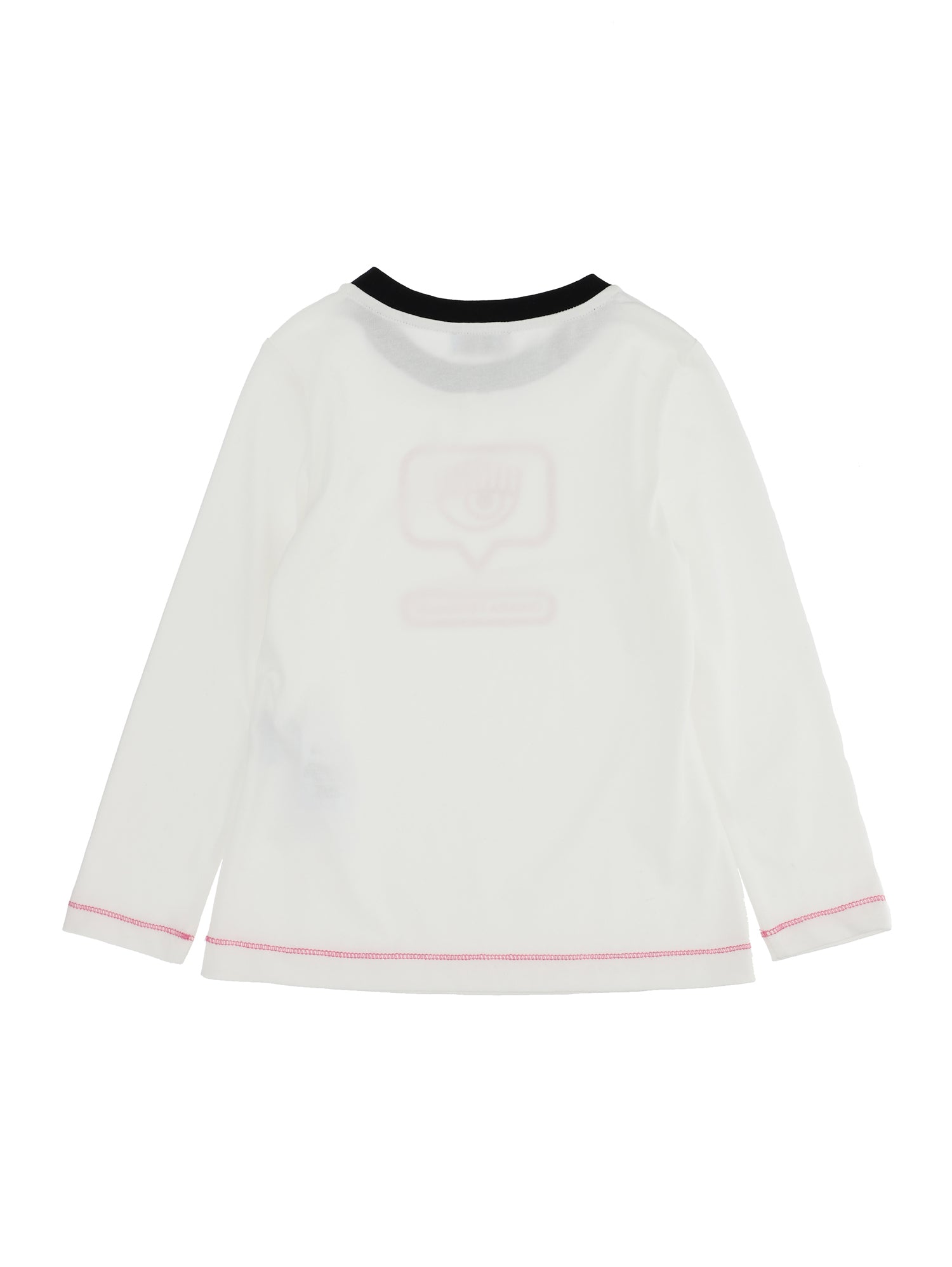 T-SHIRT MANICA LUNGA BIANCA CHIARA FERRAGNI