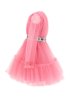ABITO TULLE ROSA CHIARA FERRAGNI