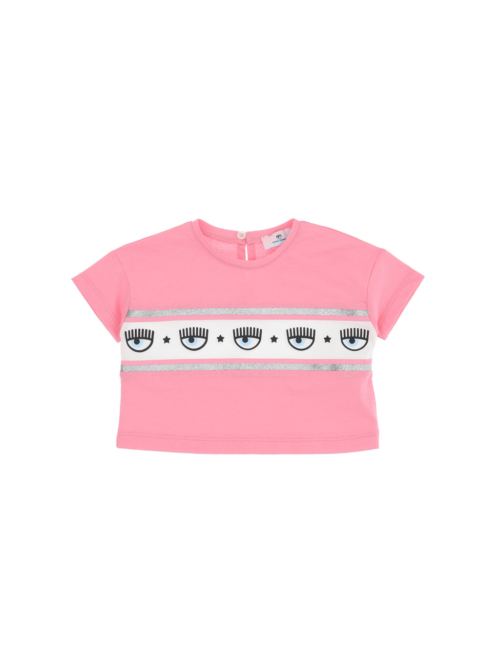 T-shirt cropped rosa CHIARA FERRAGNI