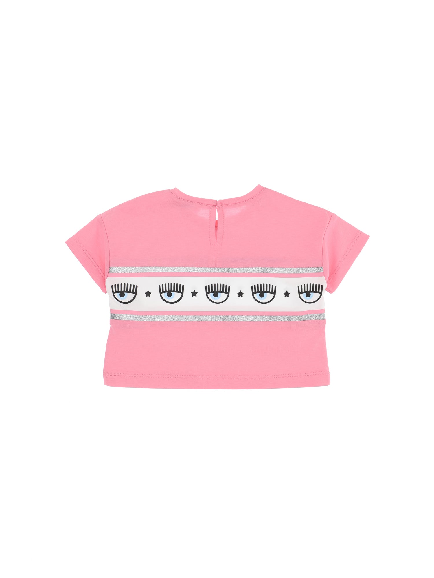 T-shirt cropped rosa CHIARA FERRAGNI