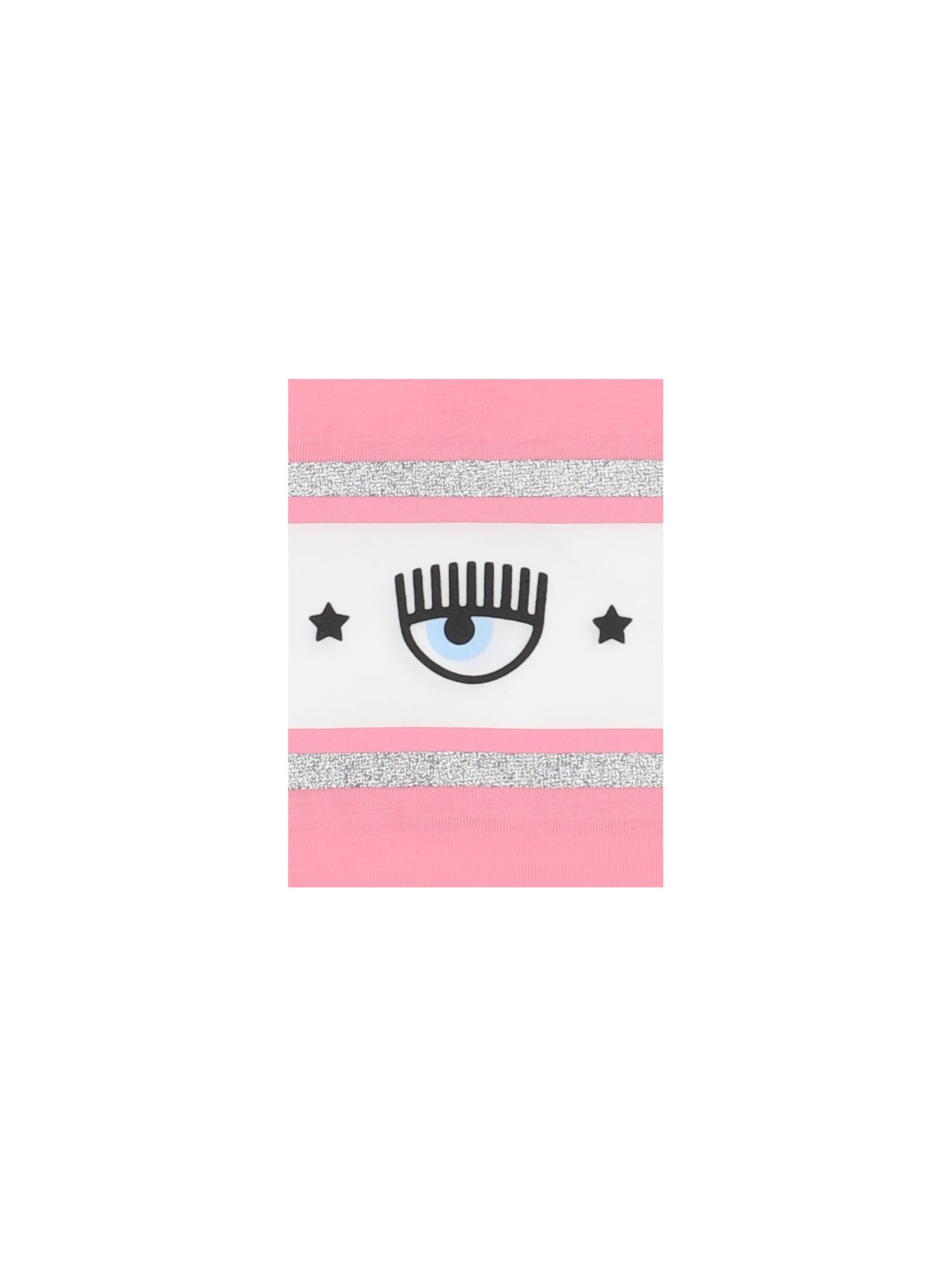 T-shirt cropped rosa CHIARA FERRAGNI