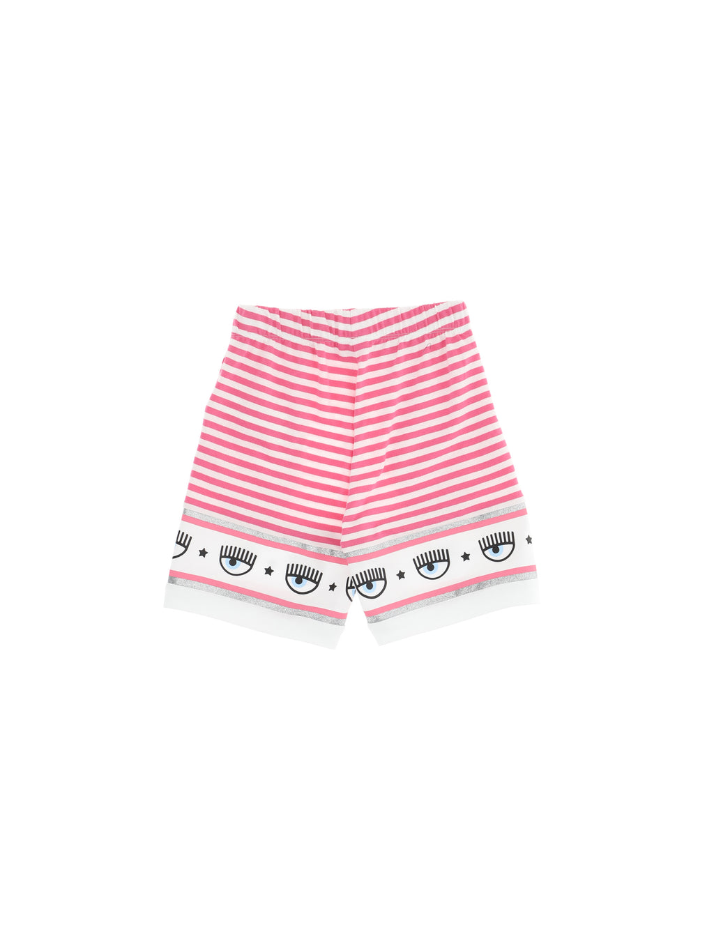 Bermuda bianca e fuxia CHIARA FERRAGNI