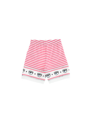 Bermuda bianca e fuxia CHIARA FERRAGNI
