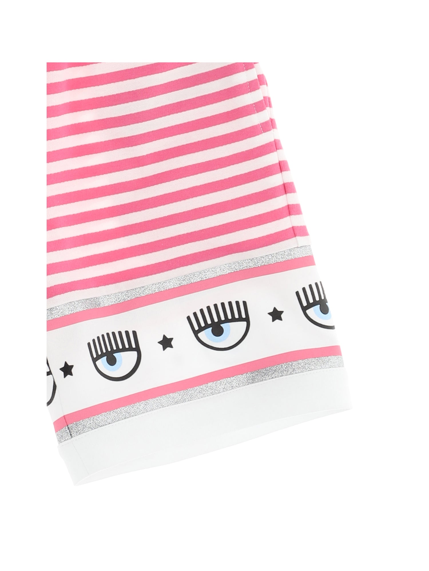 Bermuda bianca e fuxia CHIARA FERRAGNI