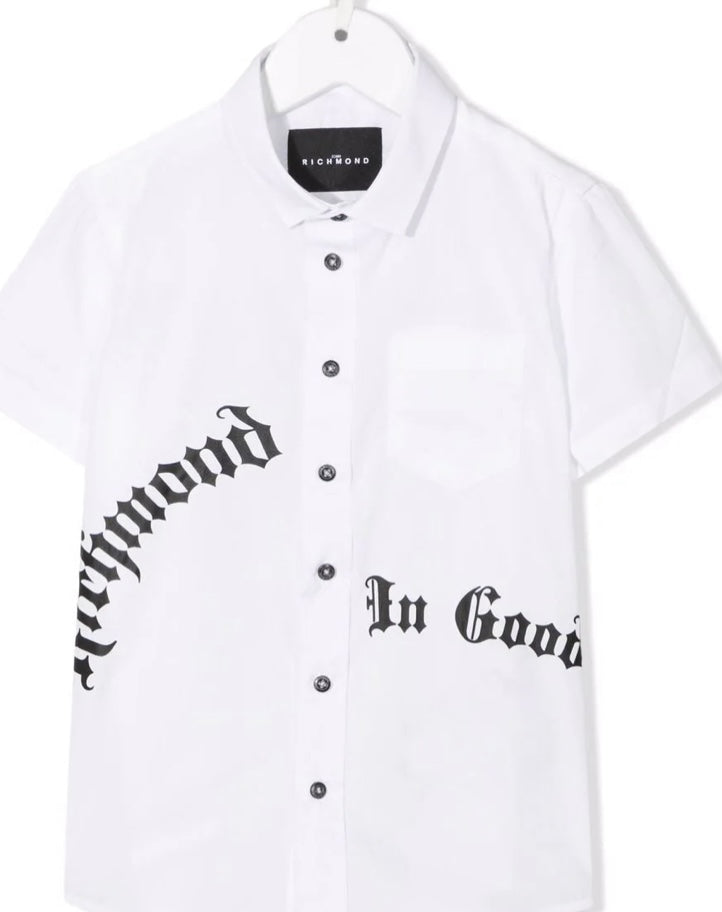 CAMICIA BIANCA RICHMOND
