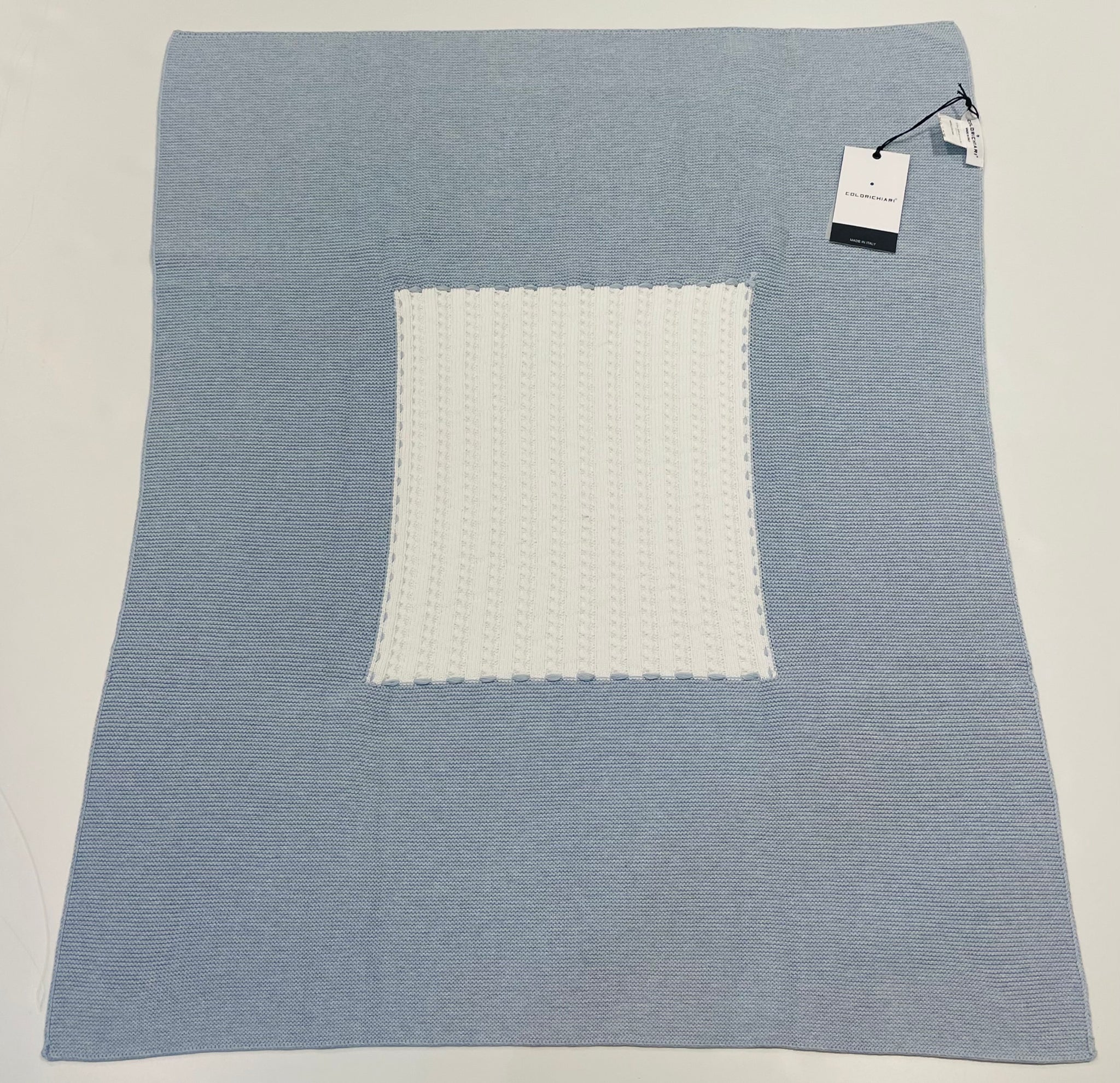 COPERTINA COTONE CIELO COLORI CHIARI