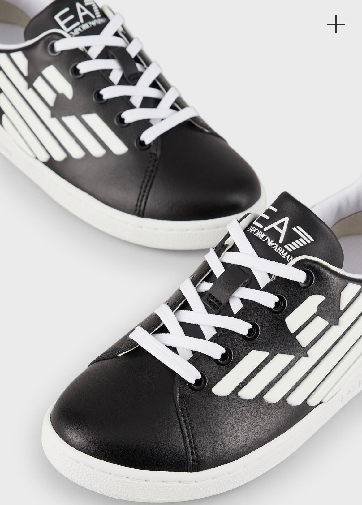 SNEAKERS NERE ARMANI