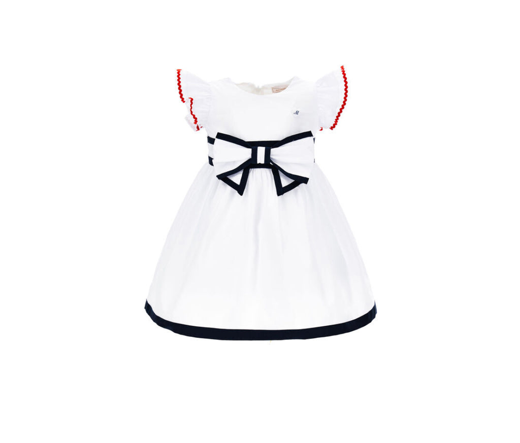 ABITO BIANCO BLU MONNALISA