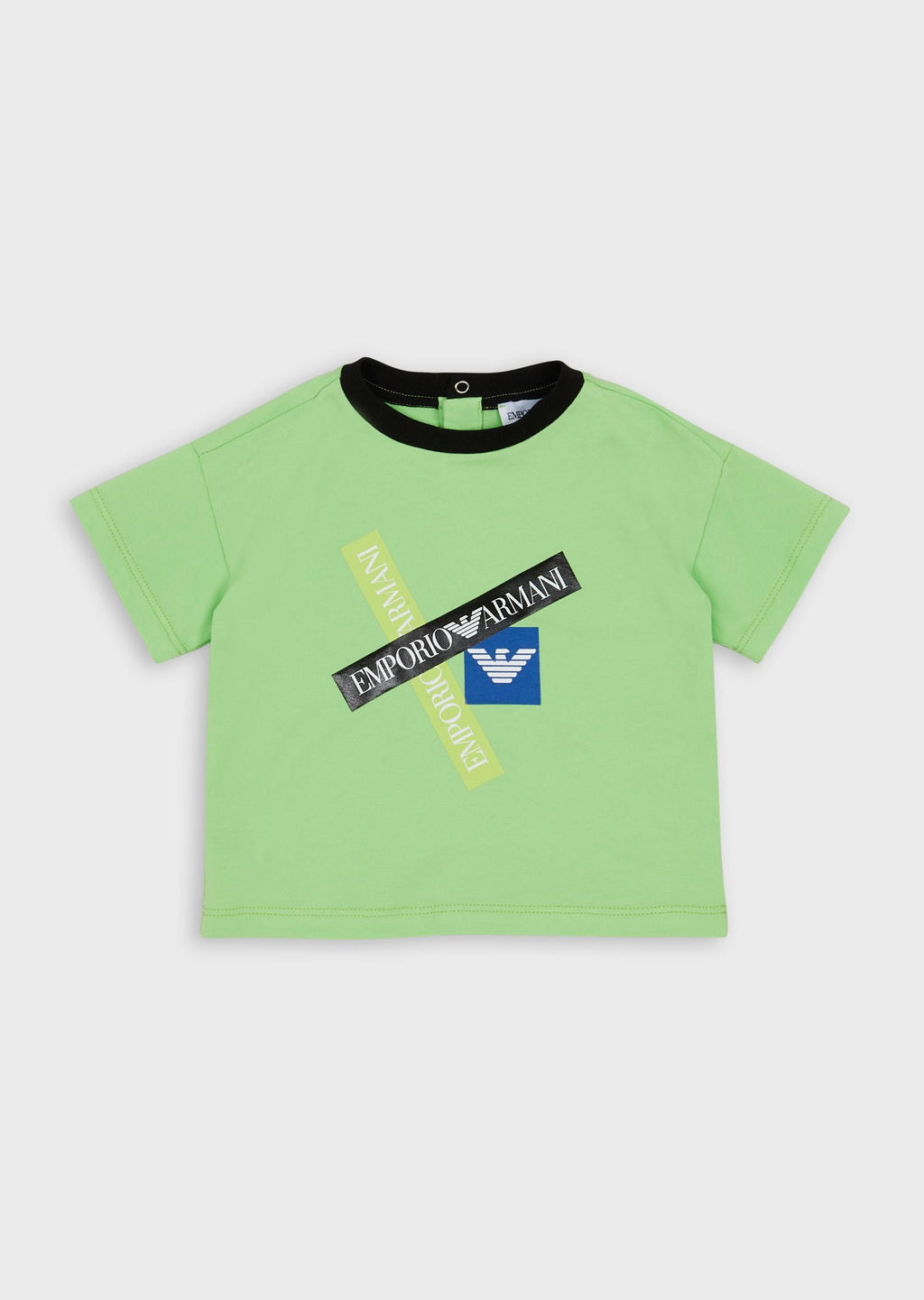 T-SHIRT VERDE FLUO ARMANI