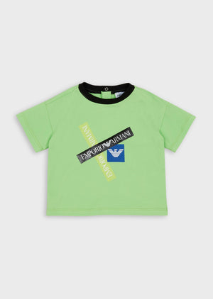 T-SHIRT VERDE FLUO ARMANI