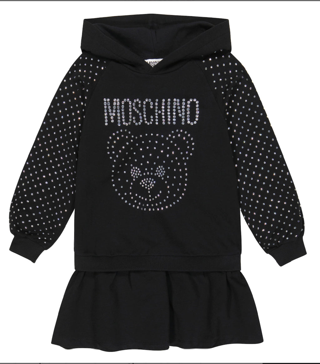 ABITO FELPA NERO MOSCHINO