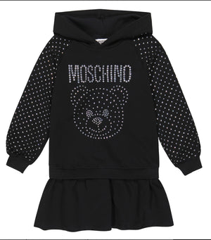 ABITO FELPA NERO MOSCHINO