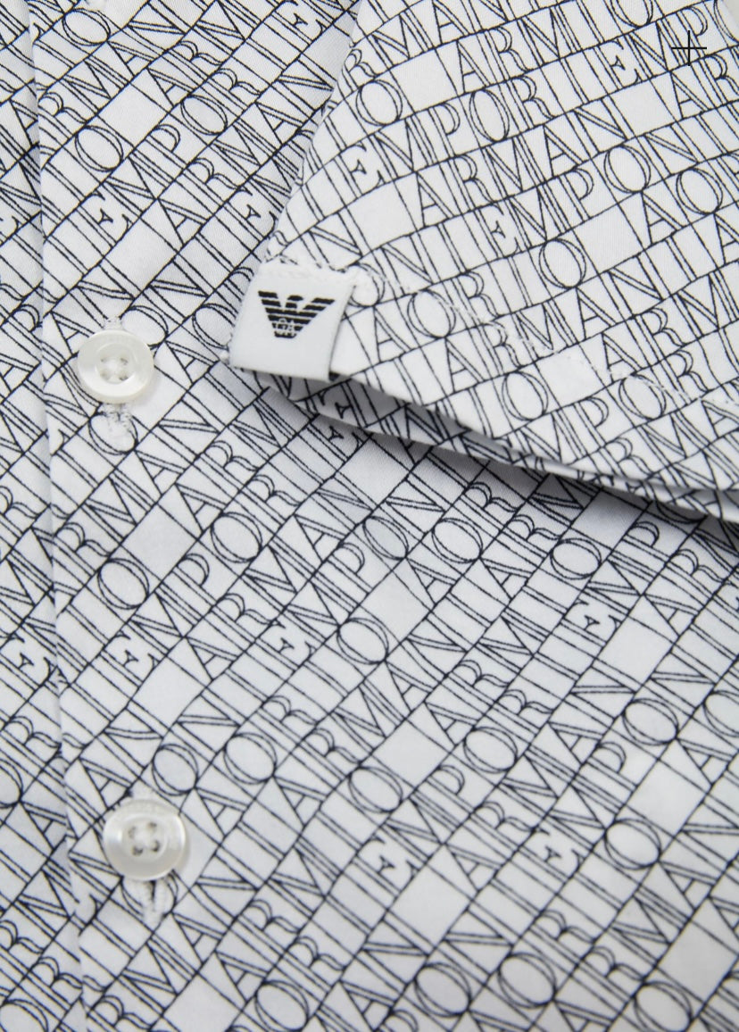 CAMICIA LOGATA ARMANI