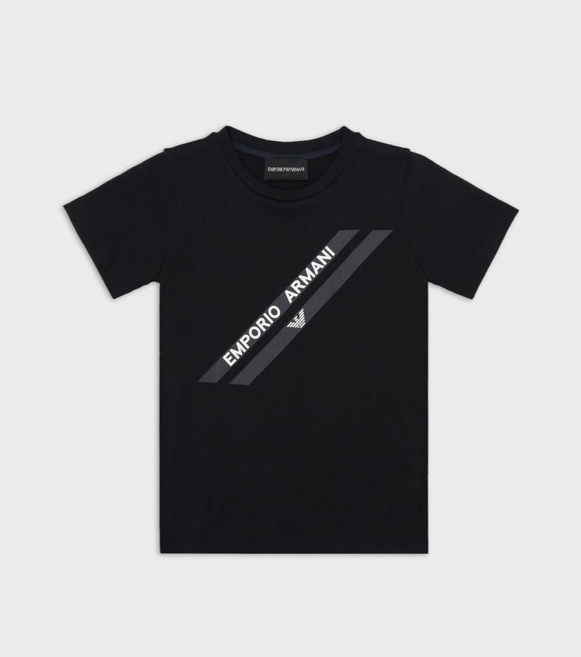 T-SHIRT BLU ARMANI