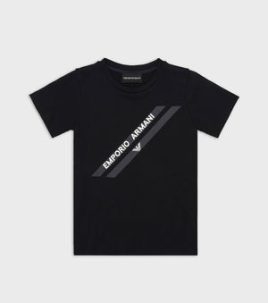 T-SHIRT BLU ARMANI