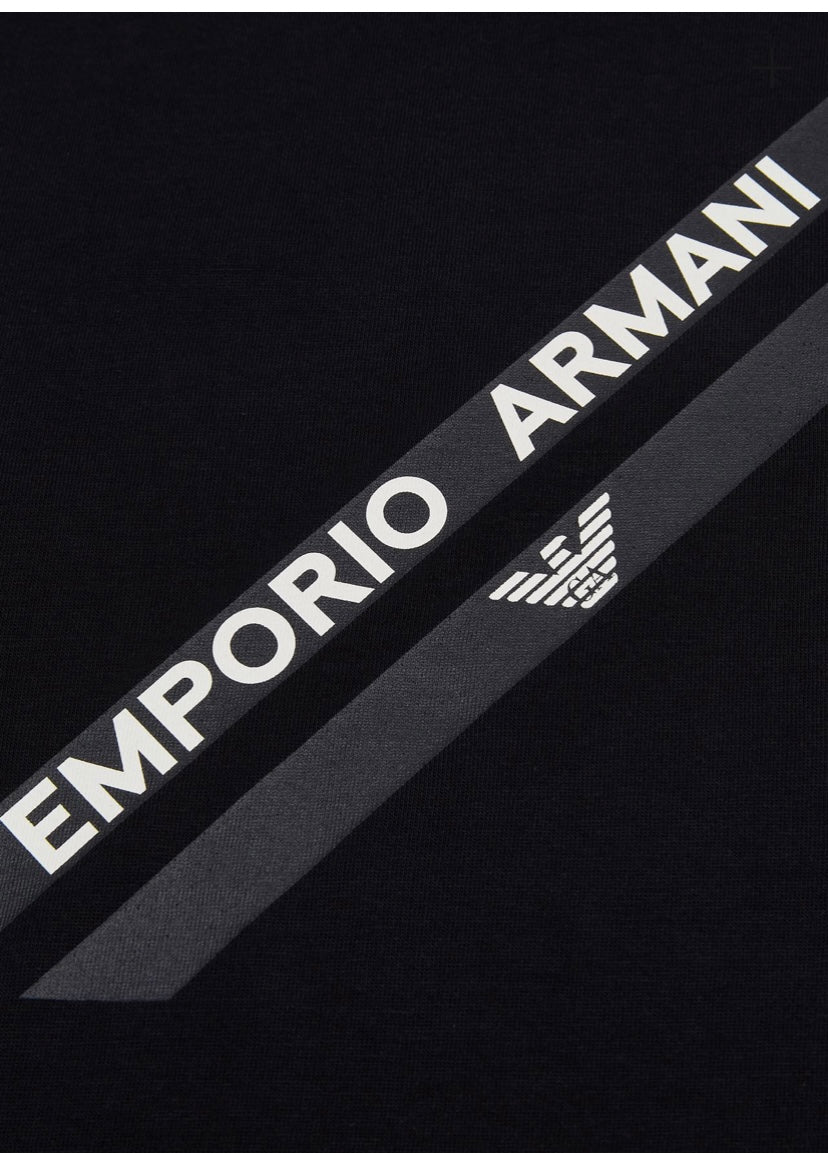 T-SHIRT BLU ARMANI