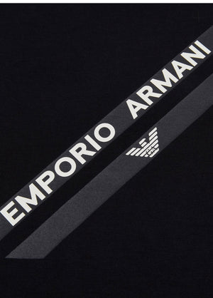 T-SHIRT BLU ARMANI