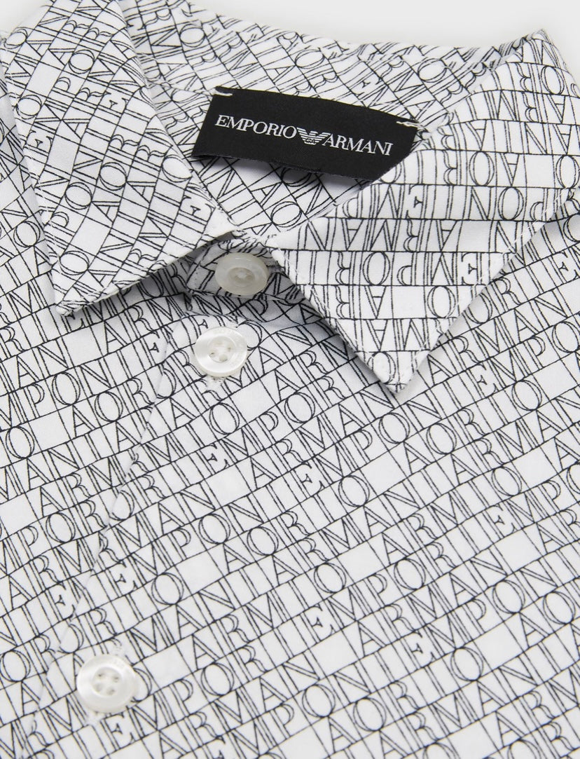 CAMICA LOGATA ARMANI