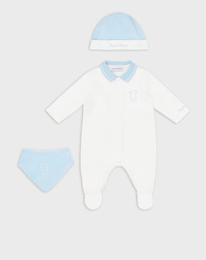 SET TUTINA BIANCO/CIELO ARMANI
