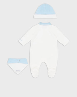 SET TUTINA BIANCO/CIELO ARMANI