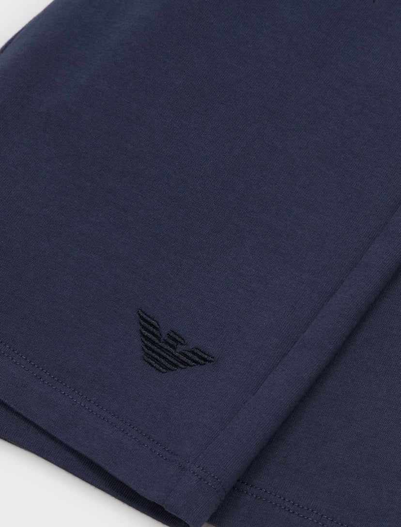COMPLETO T-SHIRT + BERMUDA BLU ARMANI