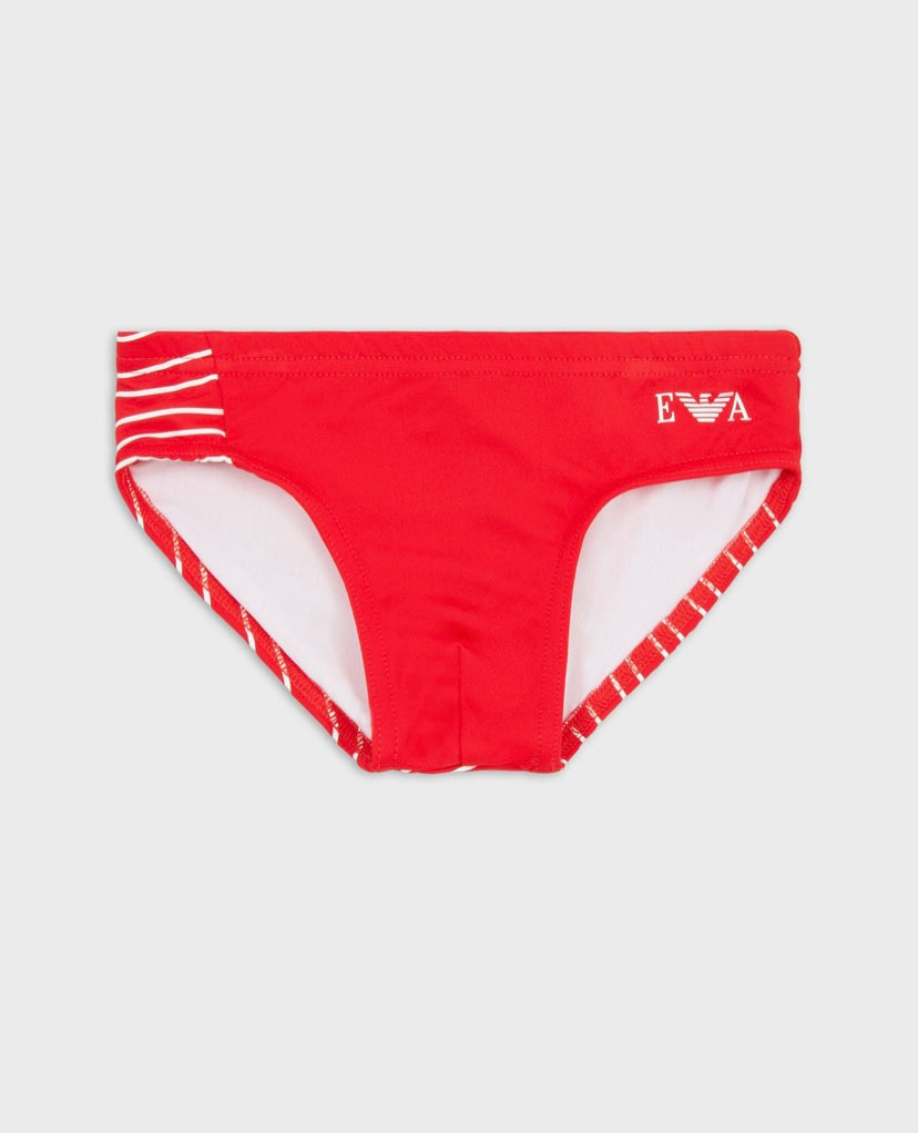 SLIP MARE ROSSO ARMANI