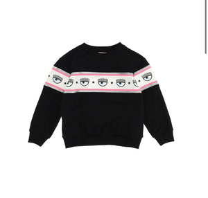 FELPA NERA/FUCSIA CHIARA FERRAGNI