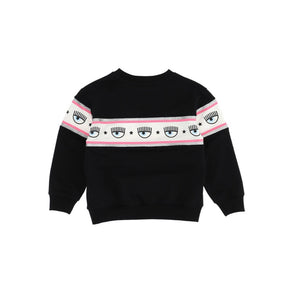 FELPA NERA/FUCSIA CHIARA FERRAGNI