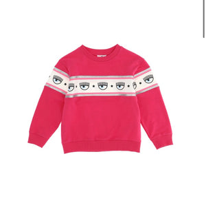 FELPA NERA/FUCSIA CHIARA FERRAGNI