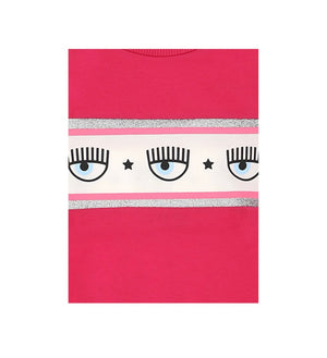 FELPA NERA/FUCSIA CHIARA FERRAGNI