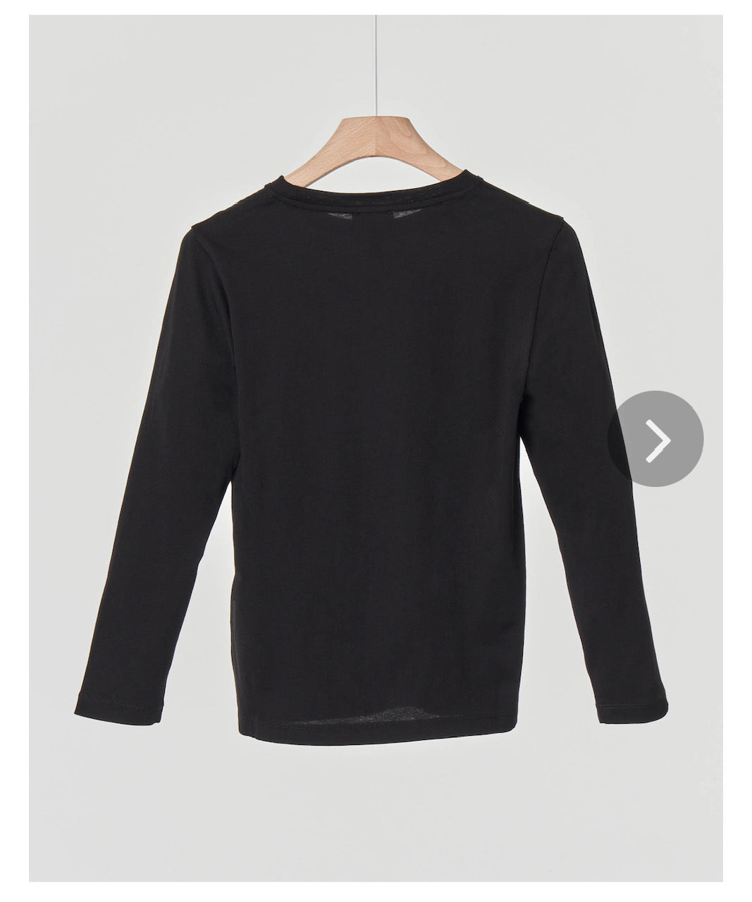 T-shirt nera ARMANI