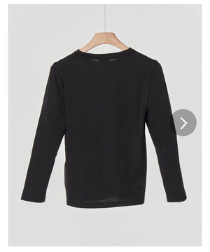 T-shirt nera ARMANI
