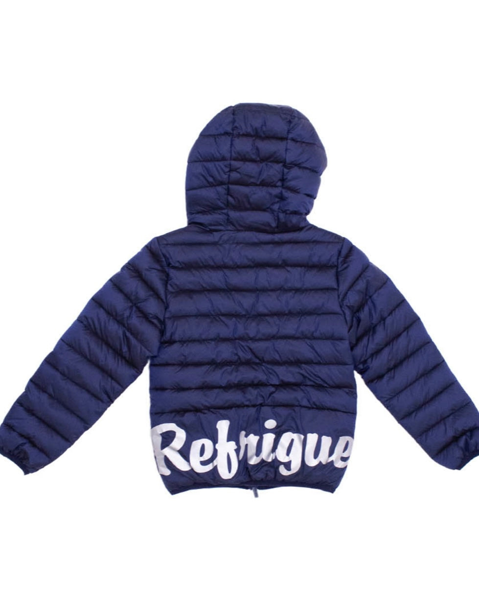 Piumino blu REFRIGUE