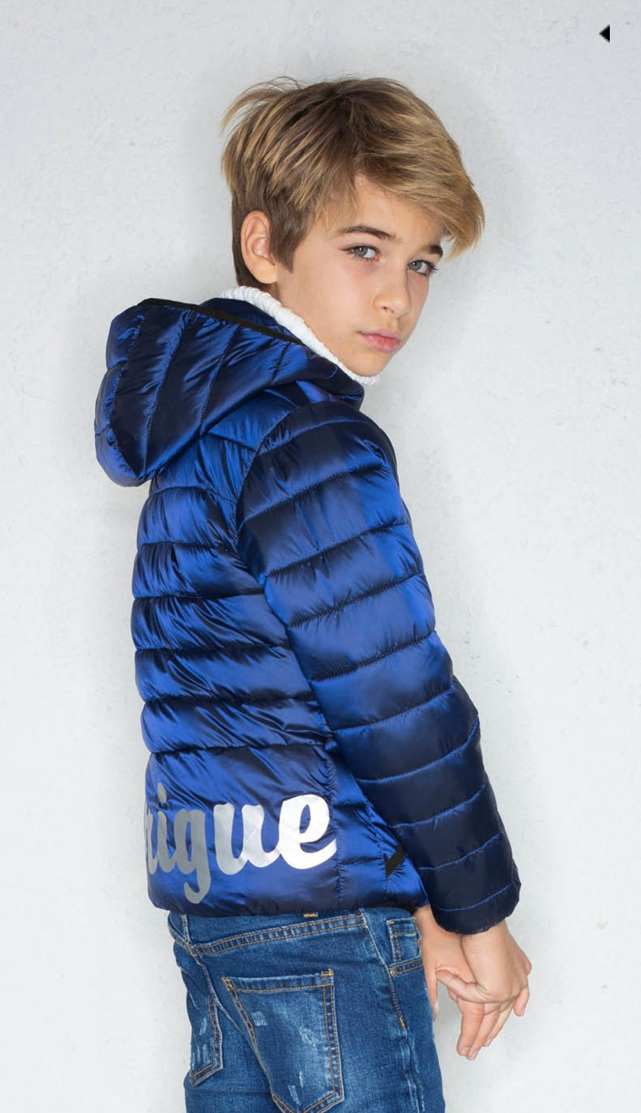 Piumino blu REFRIGUE