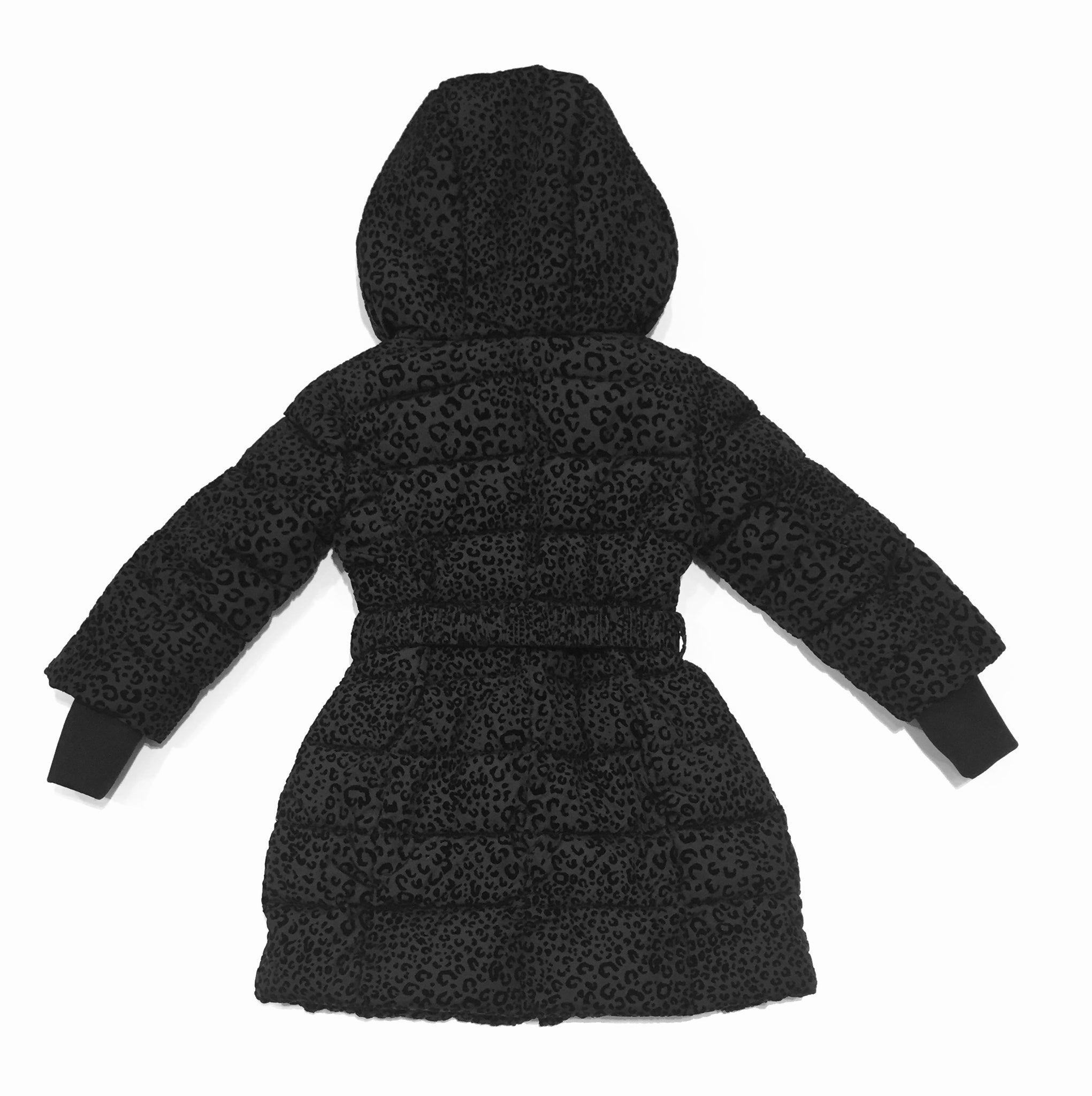 PIUMINO NERO MACULATO