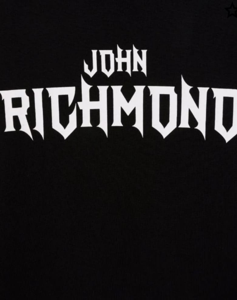 Felpa nera RICHMOND