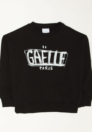 Felpa nera GAELLE