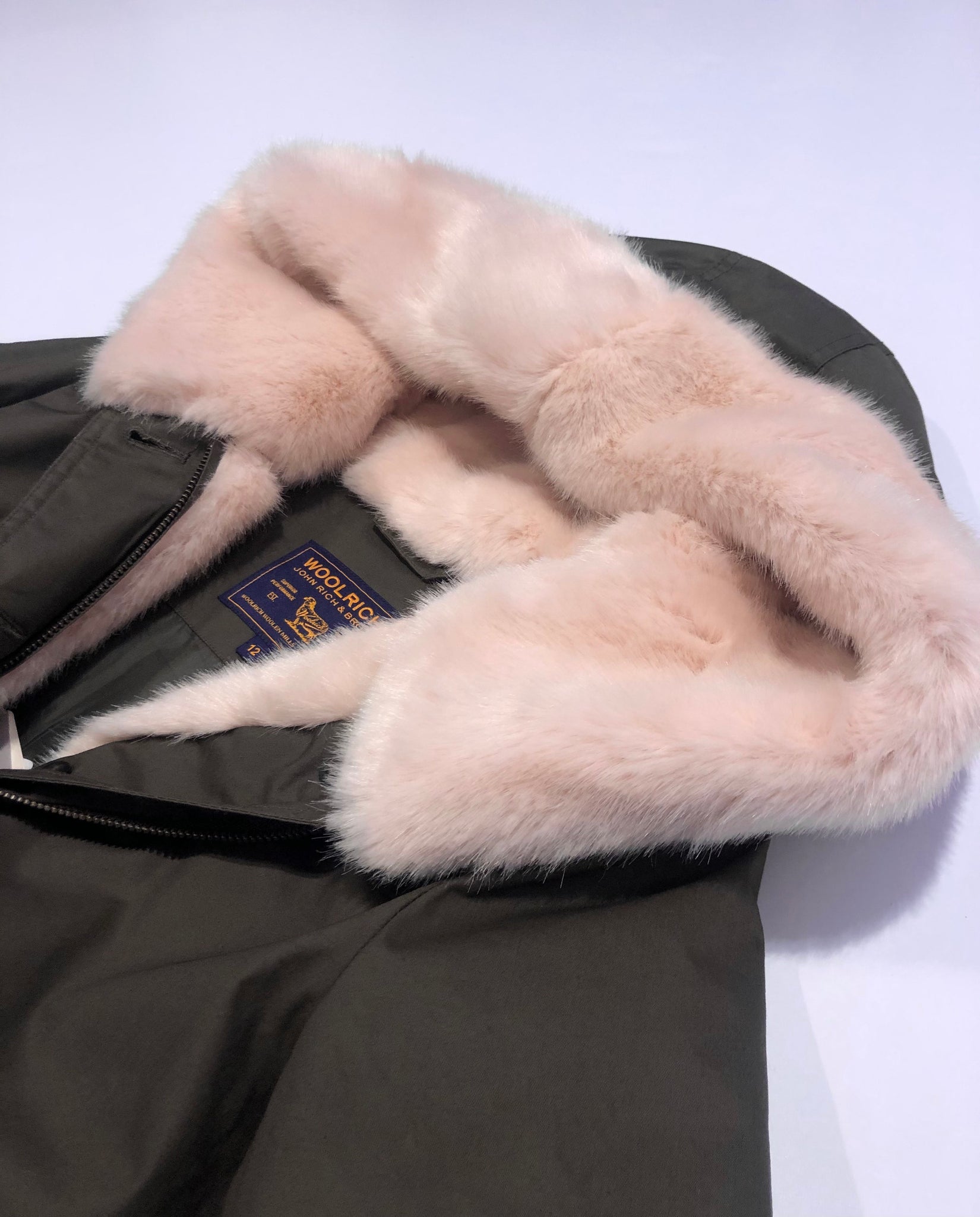WOOLRICH VERDE E ROSA