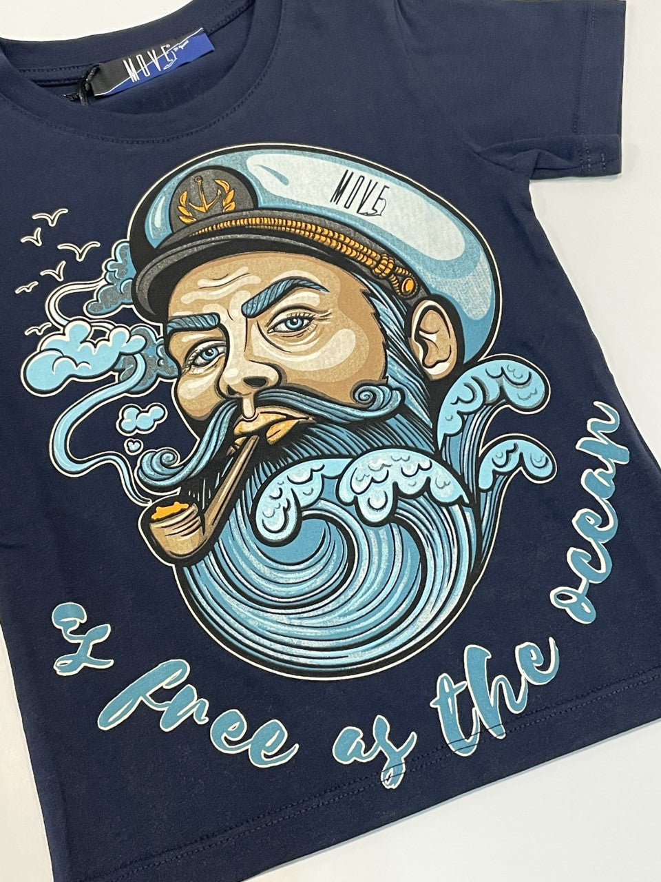T-SHIRT BLU MOVE