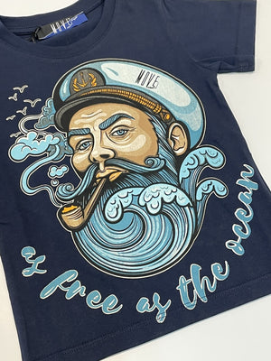 T-SHIRT BLU MOVE