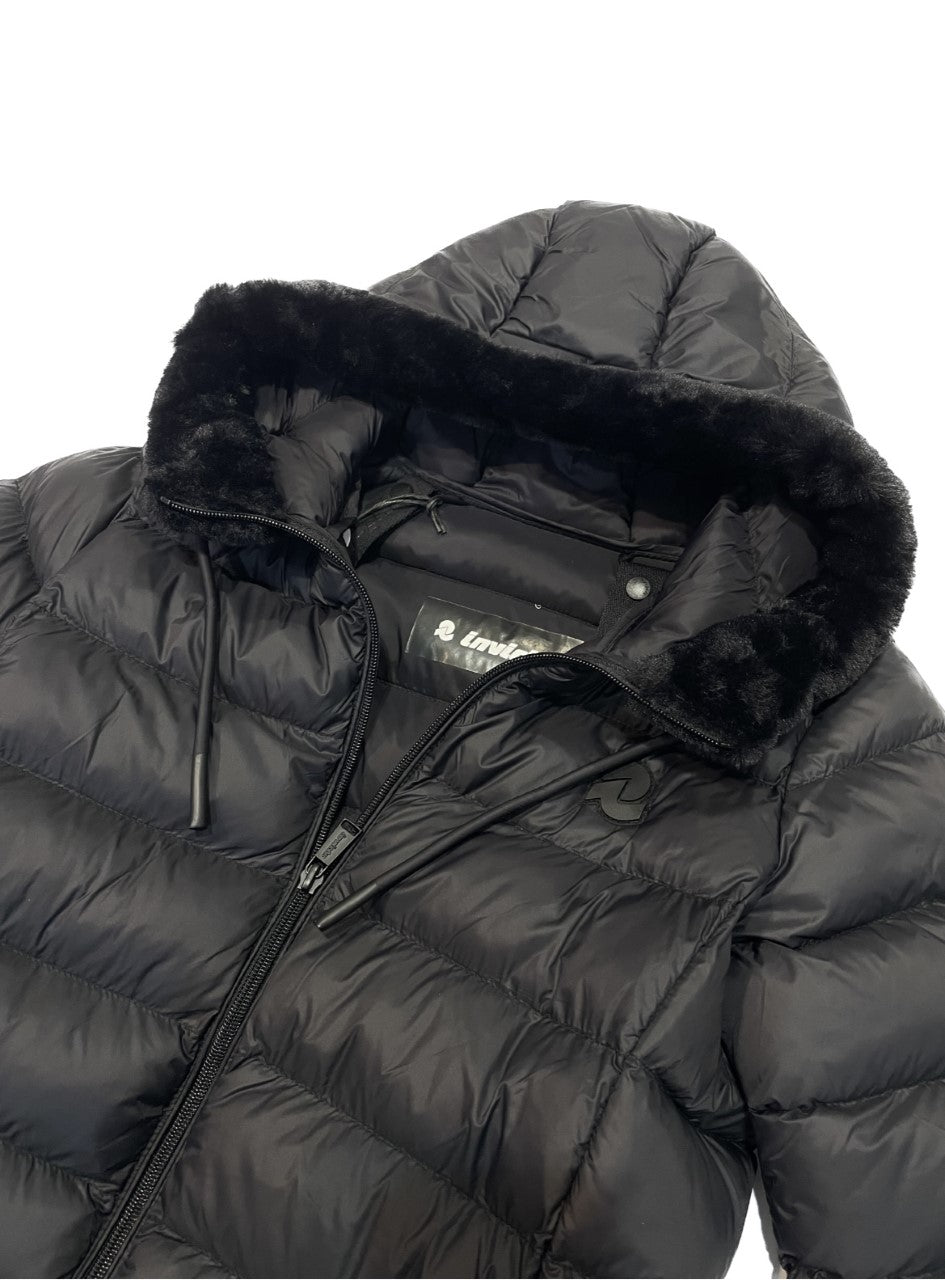 PIUMINO NERO LUNGO INVICTA